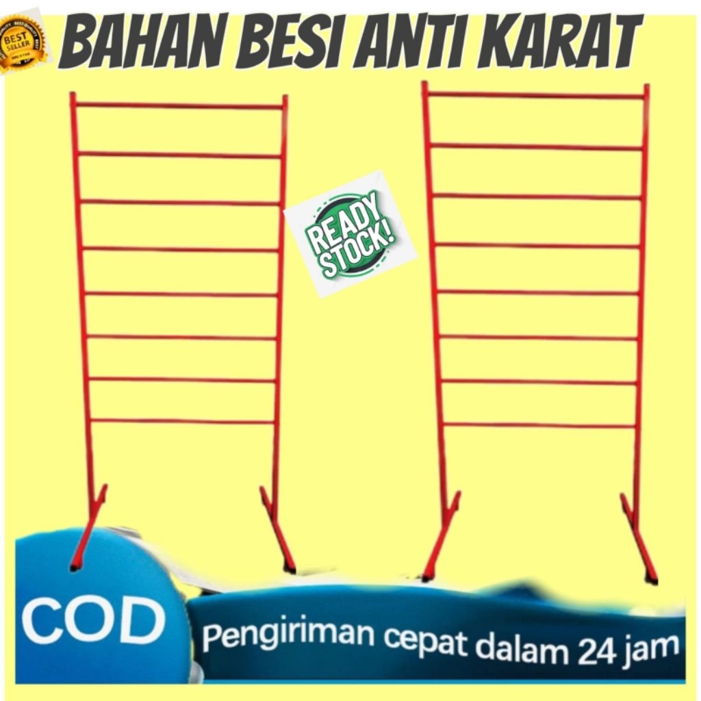 Rak hijab 8susun/Rak kertas bahan besi antikarat