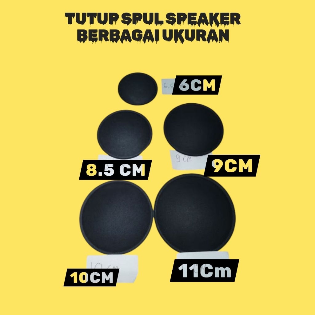Tutup Spul Speaker 6 - 15 inch Dop Speaker import