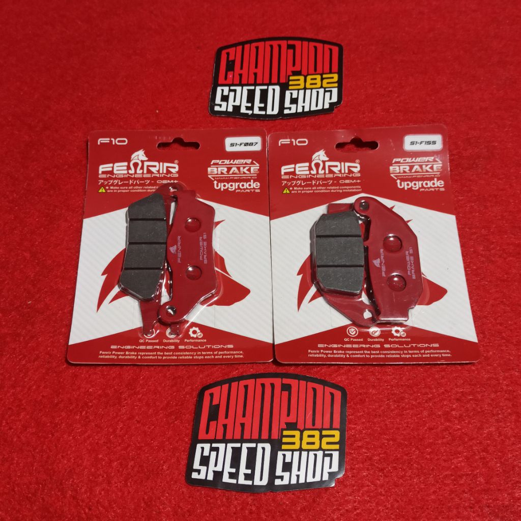 Kampas Rem Depan Belakang Fenrir GSX-R150 GSX-S150 GSX150 GSX 150R 150S GSX 150 R S