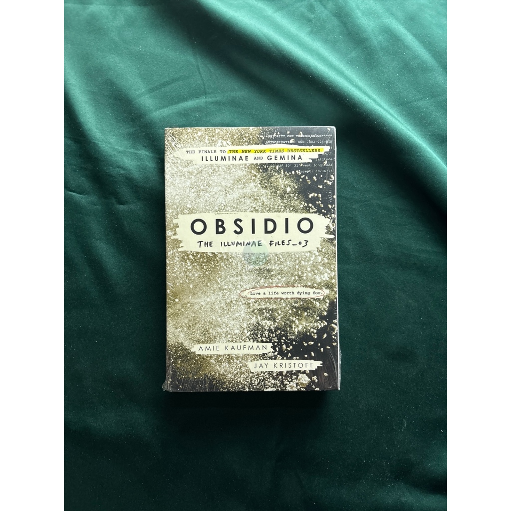 NEW - Novel/Buku Obsidio (The Illuminae Files #3) - Amie Kaufman & Jay Kristoff