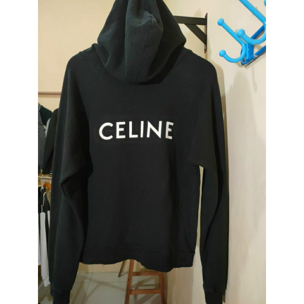 Hoodie Celine hitam