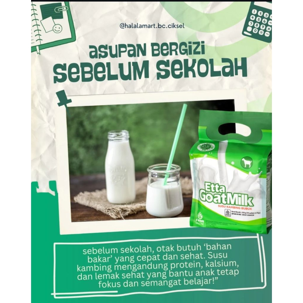 susu kambing etawa/egm hni
