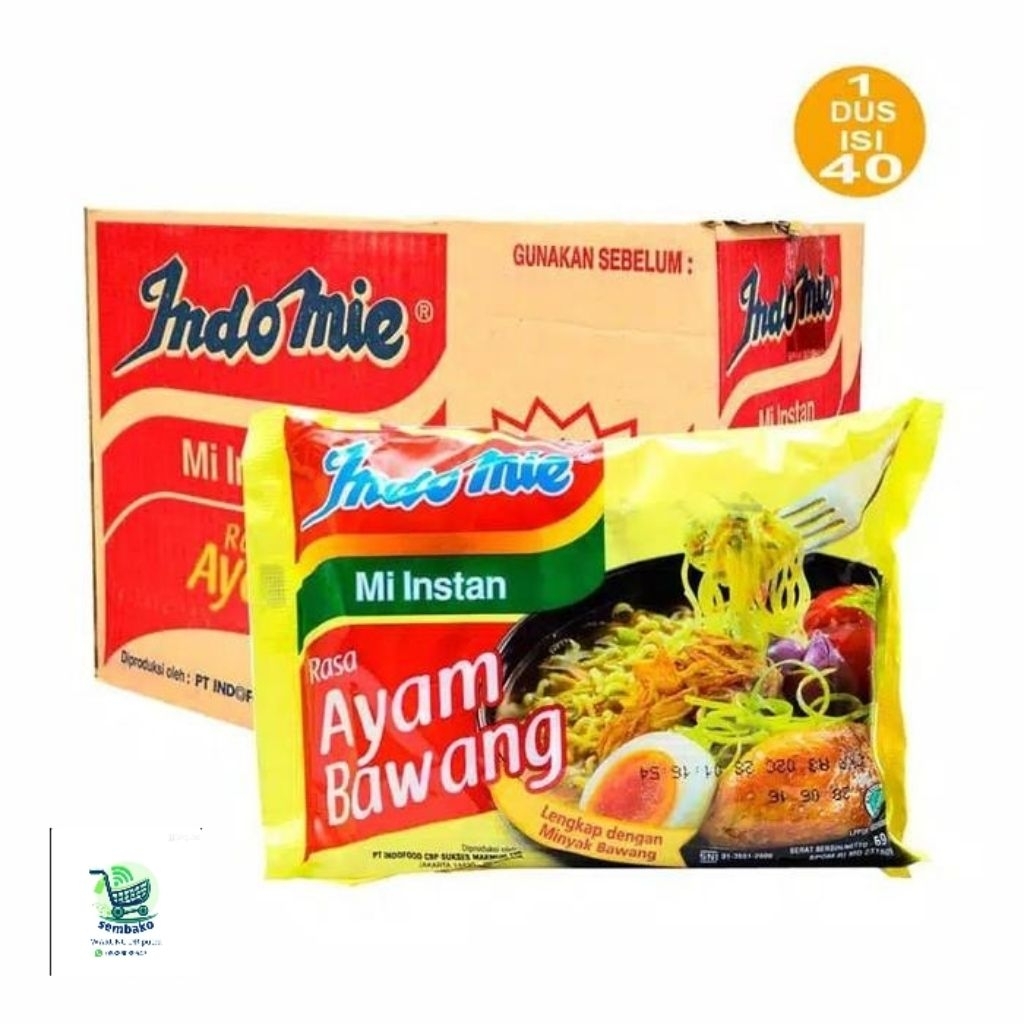 Indomie ayam bawang 1 dus