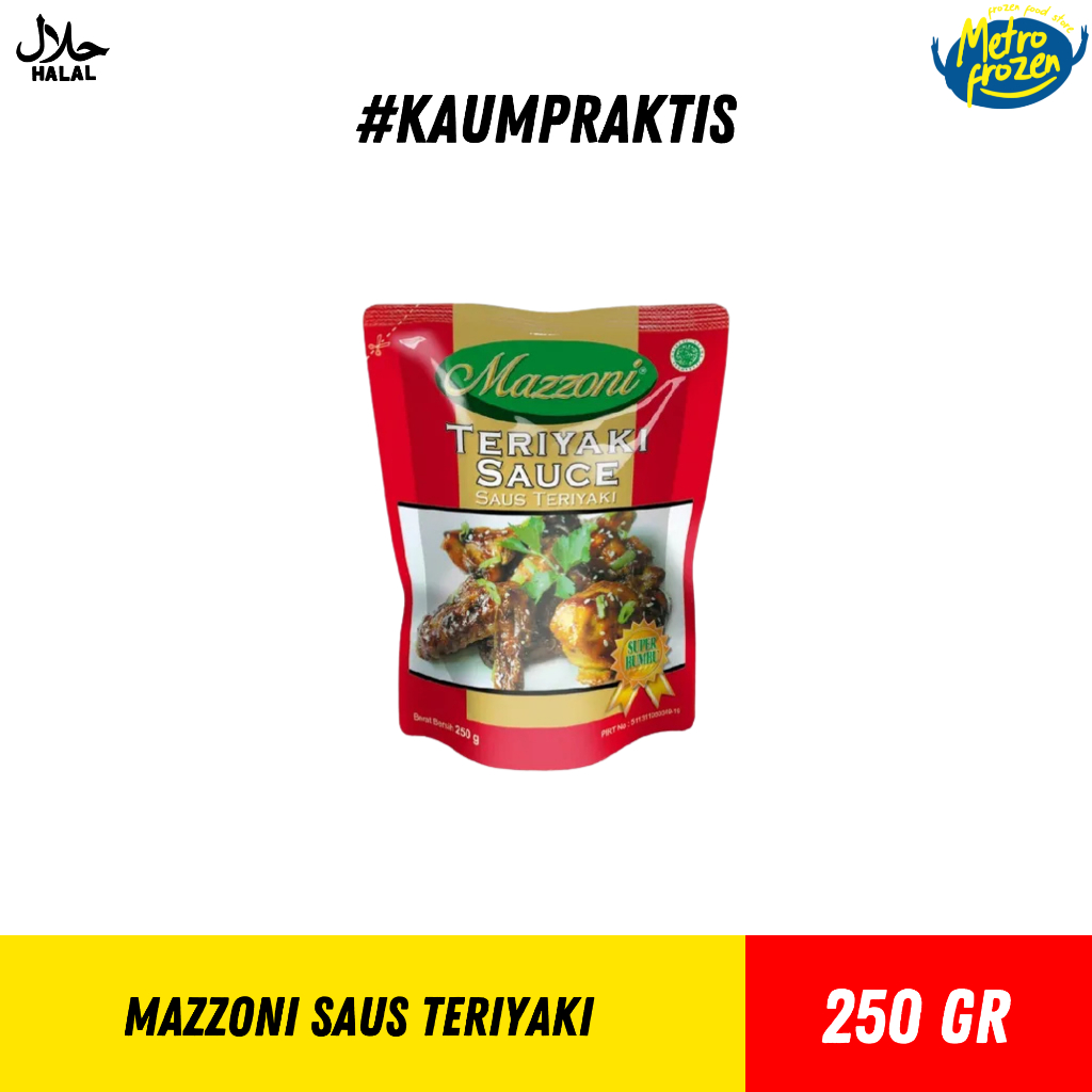 MAZZONI Saus Teriyaki 250gr