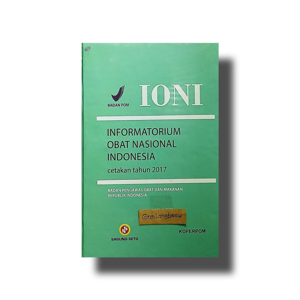 Buku Farmasi IONI Informatorium Obat Nasional Indonesia Cet. Tahun 2017
