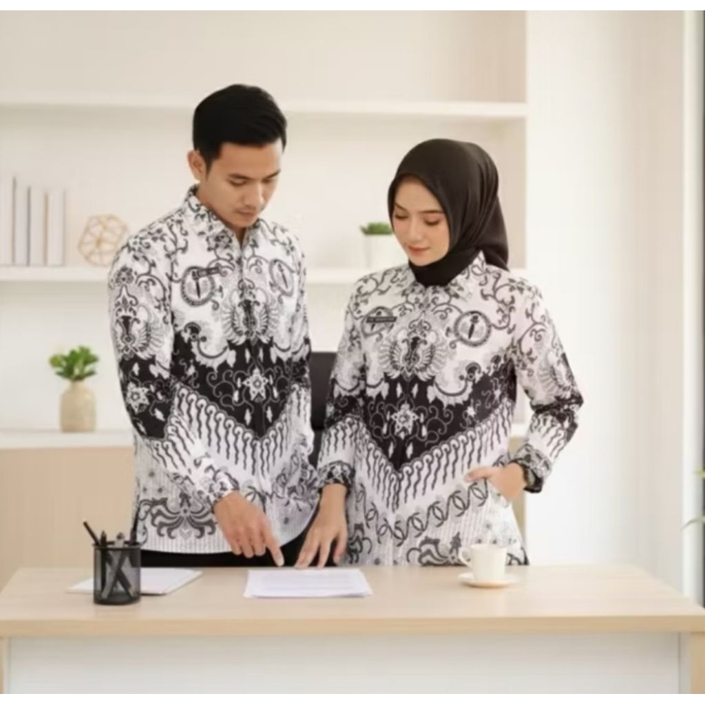 BATIK PGRI RERBARU BATIK PGRI BAJU PGRI SERAGAM PGRI
