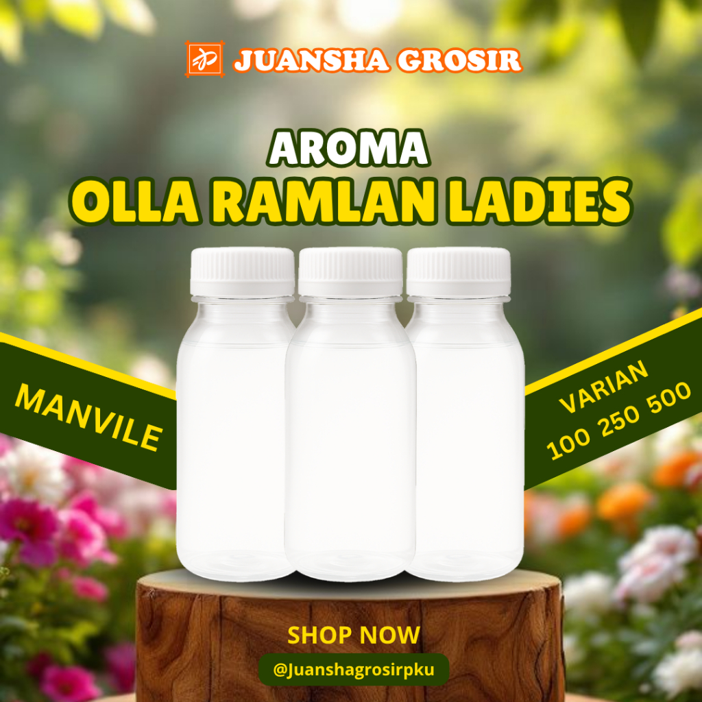BIBIT PARFUM MURNI || OLLA RAMLAN LADIES || MENVILE ||  || PARFUM OLLA || OLLA RAMLAN