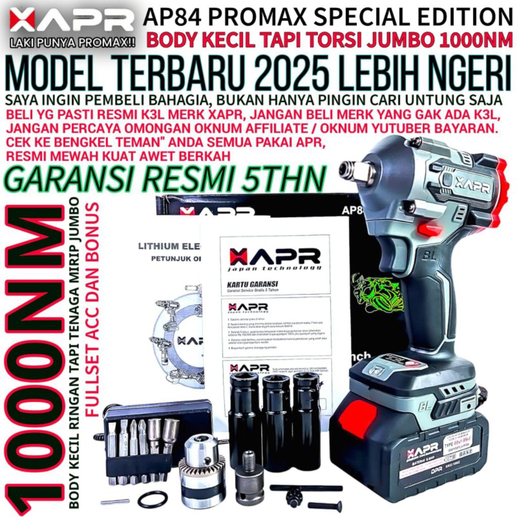 BOR IMPACT XAPR AP84PROMAX+, AP84PROMAXM, AP126PROMAX+, AP127+, AP84M, AP84+, AP78+, AP33+, AP33PRO,