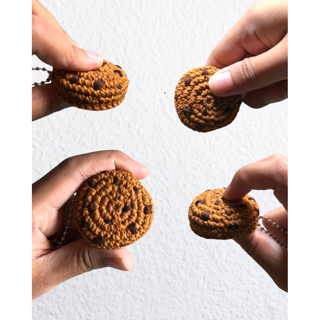 Ganci Bag Charm Cookie Amigurumi
