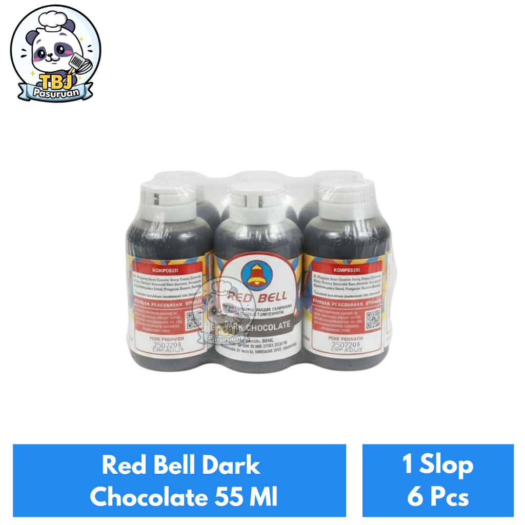 Red Bell Dark Chocolate 55 Ml - 1 Slop 6 Pcs