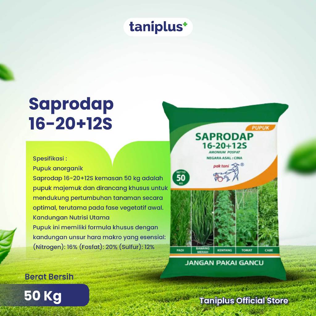 Saprodap 50 Kg - Pupuk Anorganik