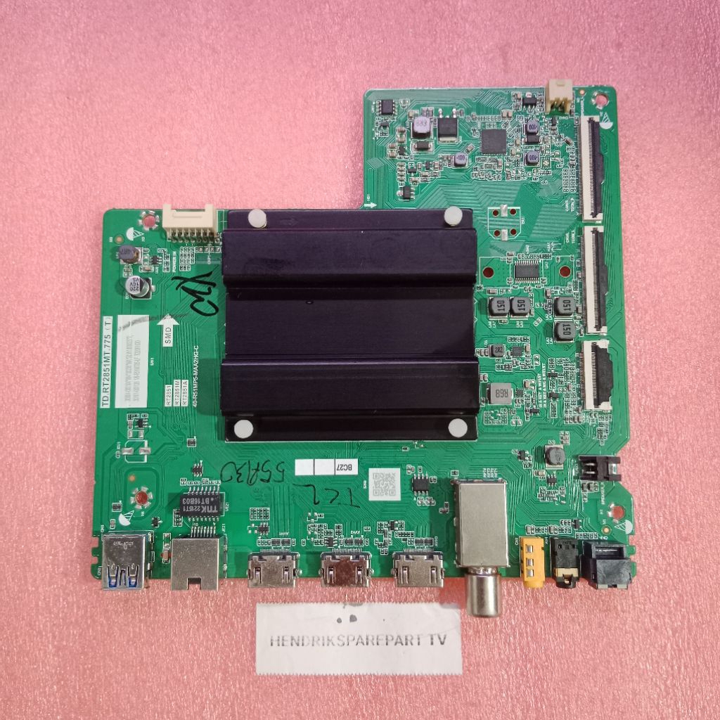 MAINBOARD - MESIN TV - MOBO - MOTHERBOARD - MB TV TCL 55A30