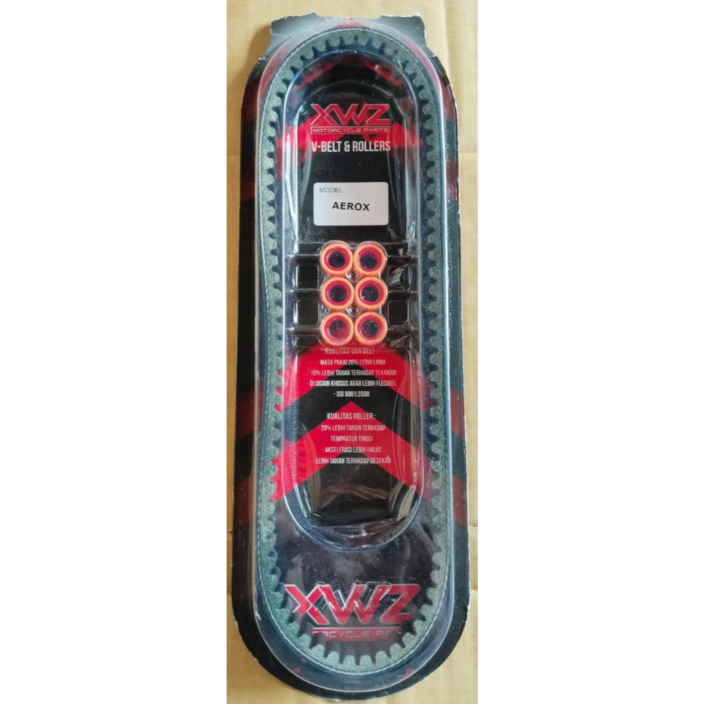 VANBELT VBELT V BELT SET FREE ROLLER AEROX