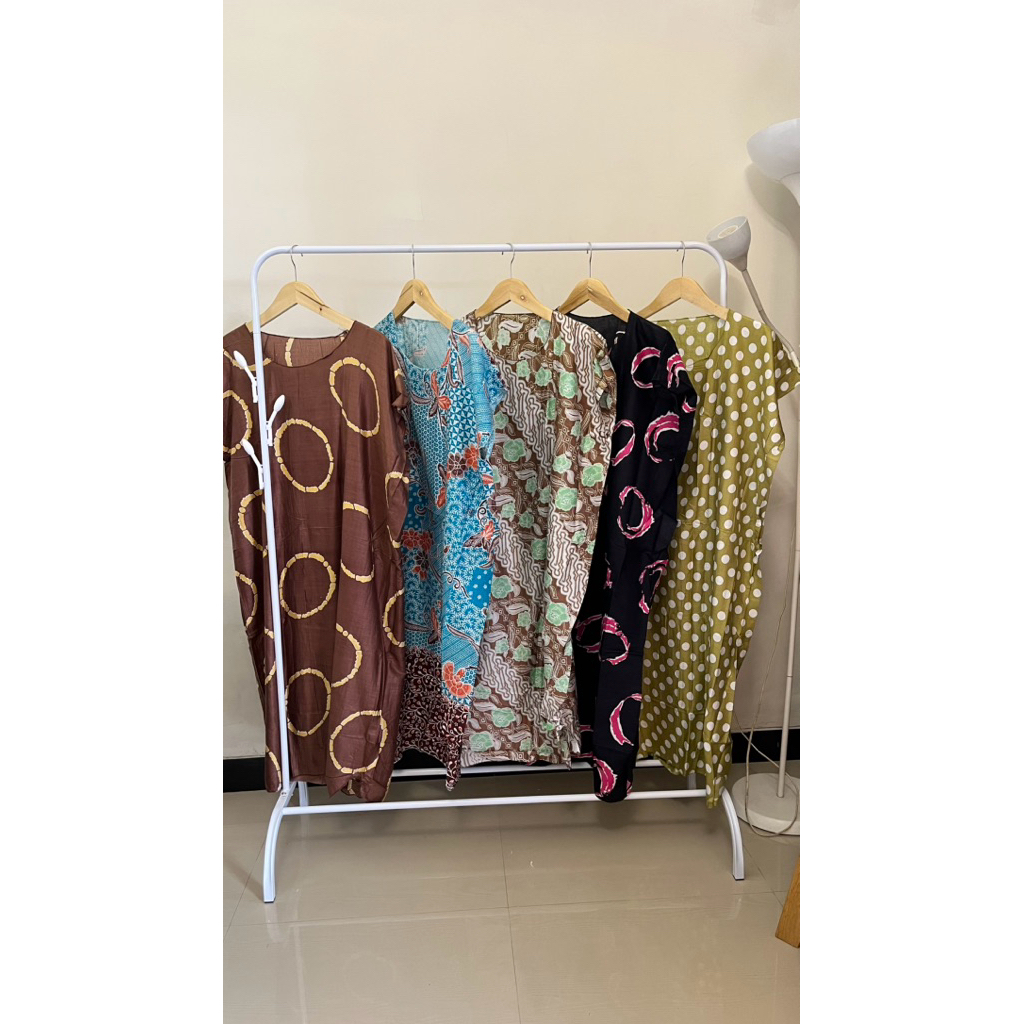 Daster super jumbo murah homedress midi murah rayon