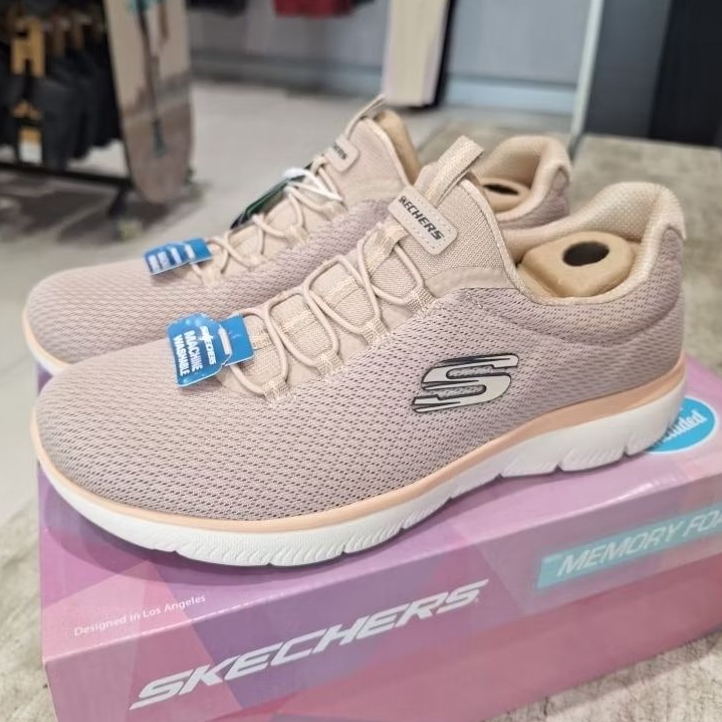 SEPATU WANITA ORIGINAL SKE SUMMITS TAUPE WOMEN