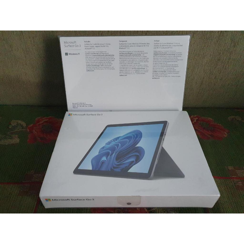 Microsoft Surface Go 3 Core i3, Pentium 6500Y RAM 4GB/64GB/128GB SSD