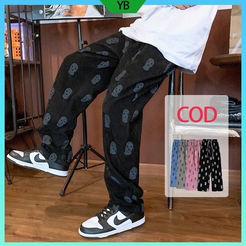 jogger pants pria sweatpants baggy unisex celana skena harajuku style Oversize