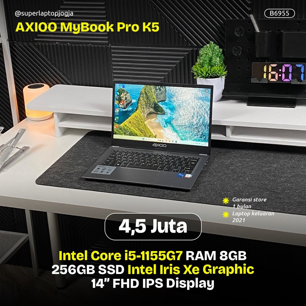 AXIOO MyBook Pro K5 B6955