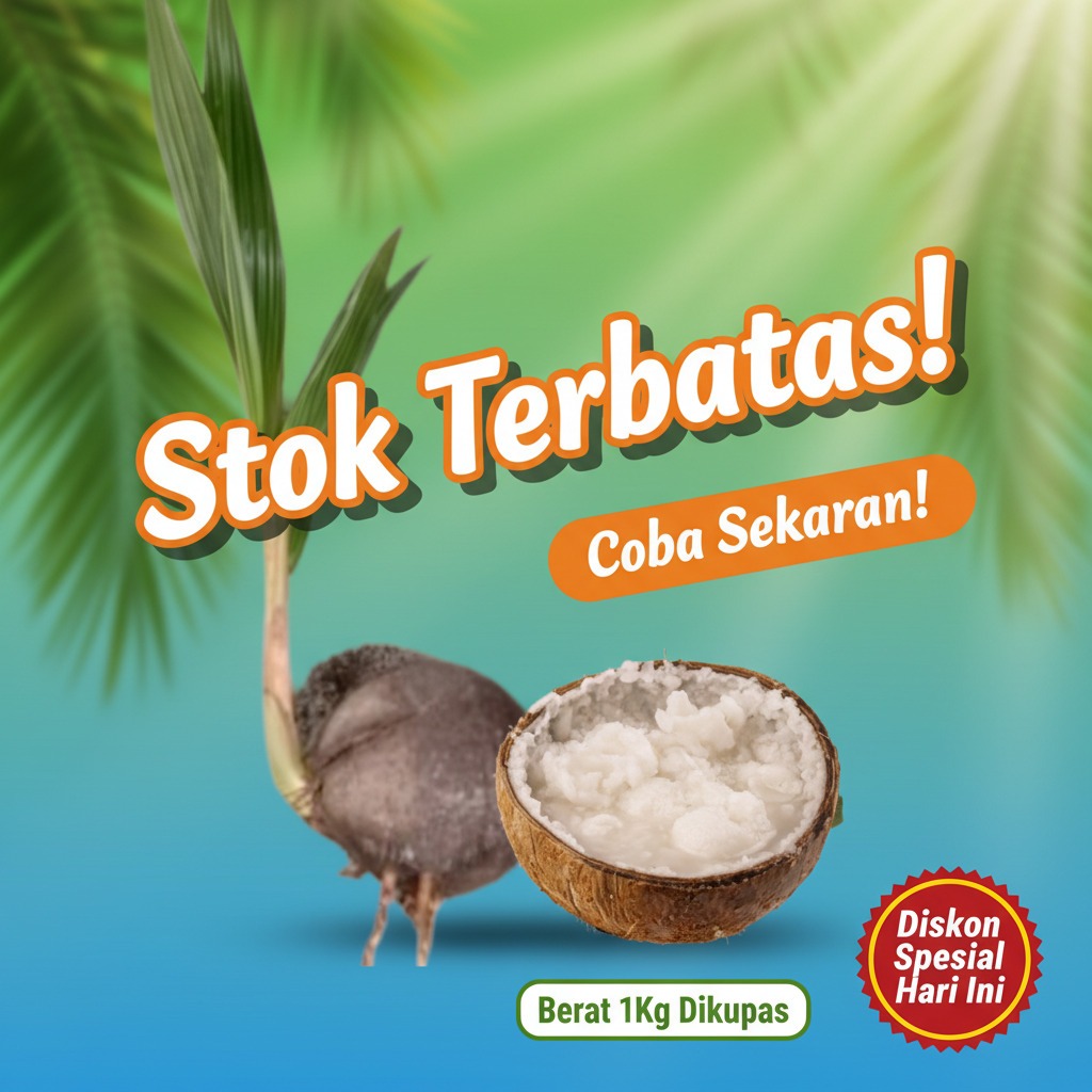 POHON PENDEK  Bibit Kelapa Kopyor Harga, Bibit Kelapa Kopyor Jelly, Bibit Kelapa Kopyor Jelly Thaila