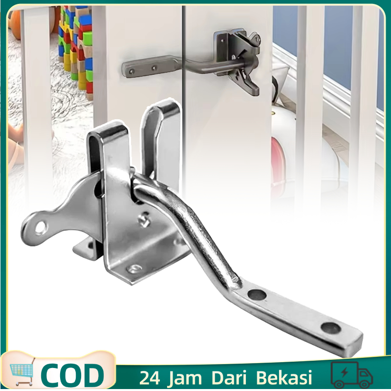 Kunci Pagar Grendel Otomatis Kunci Pintu Rumah Selot Cocok Untuk Berbagai Situasi Selot Pintu