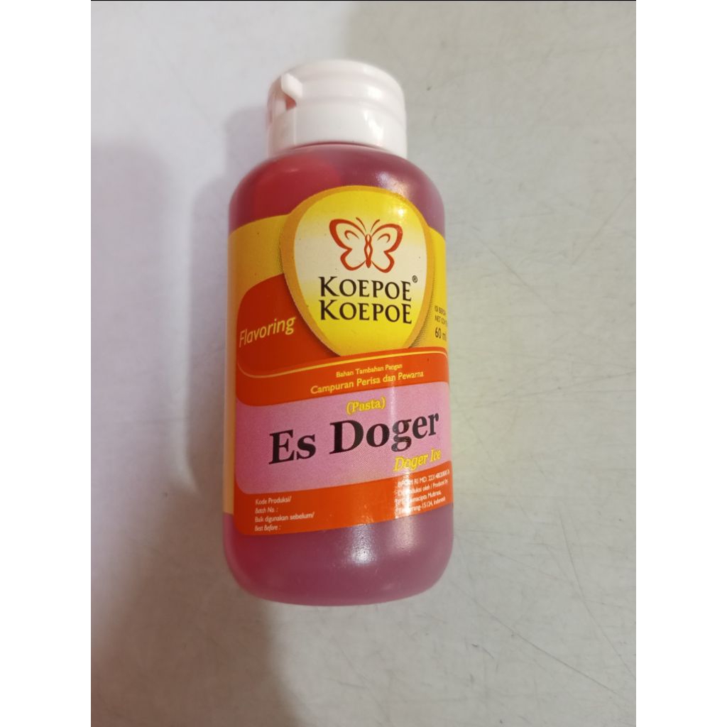Koepoe Pasta Es Doger 60ml/Pasta Pewarna Makanan/Pewarna Bahan Makanan