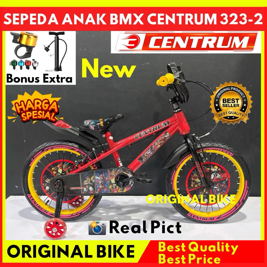 Sepeda Anak Laki Laki BMX 18 Centrum Robot Terbaru