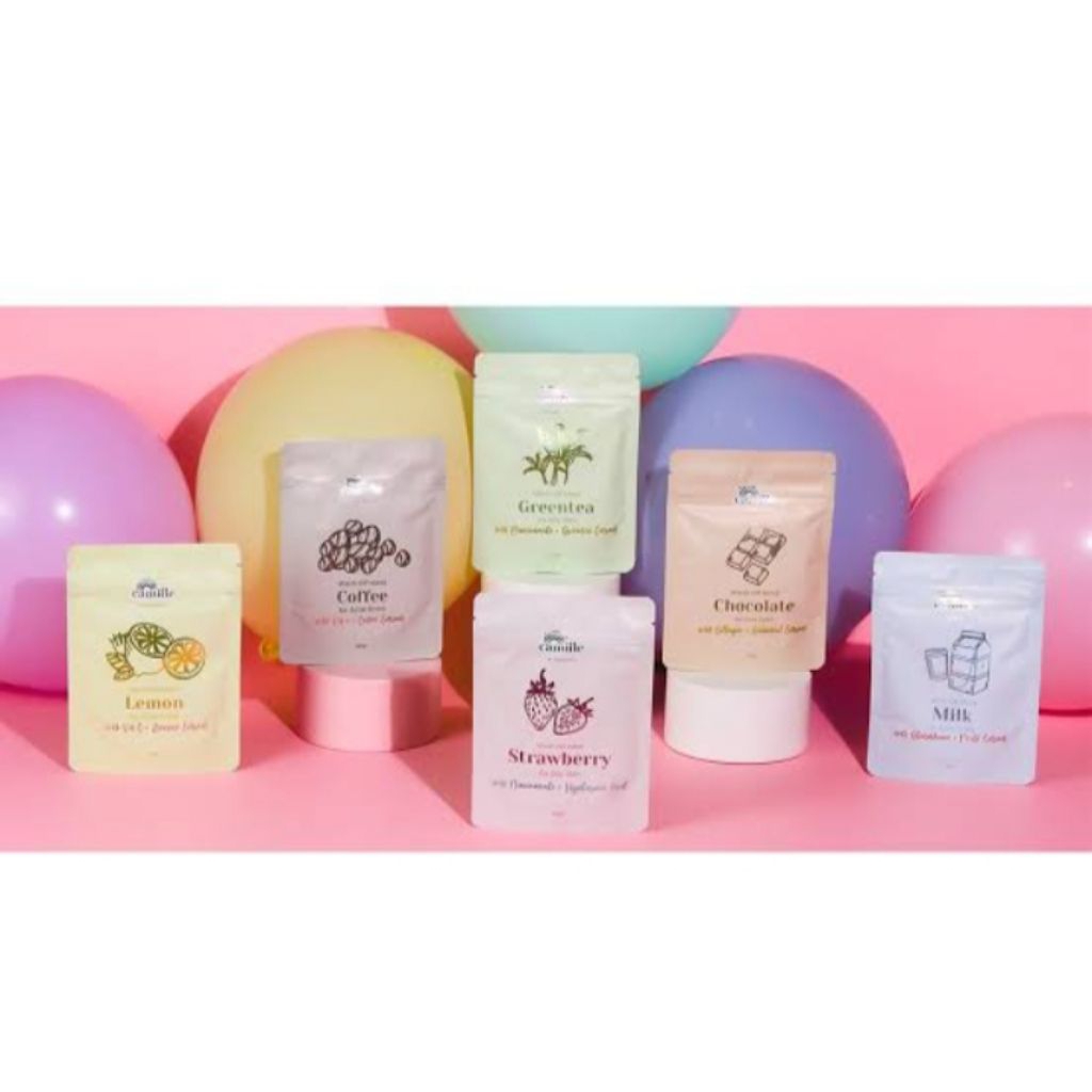 masker wajah produk camille original reseller resmi