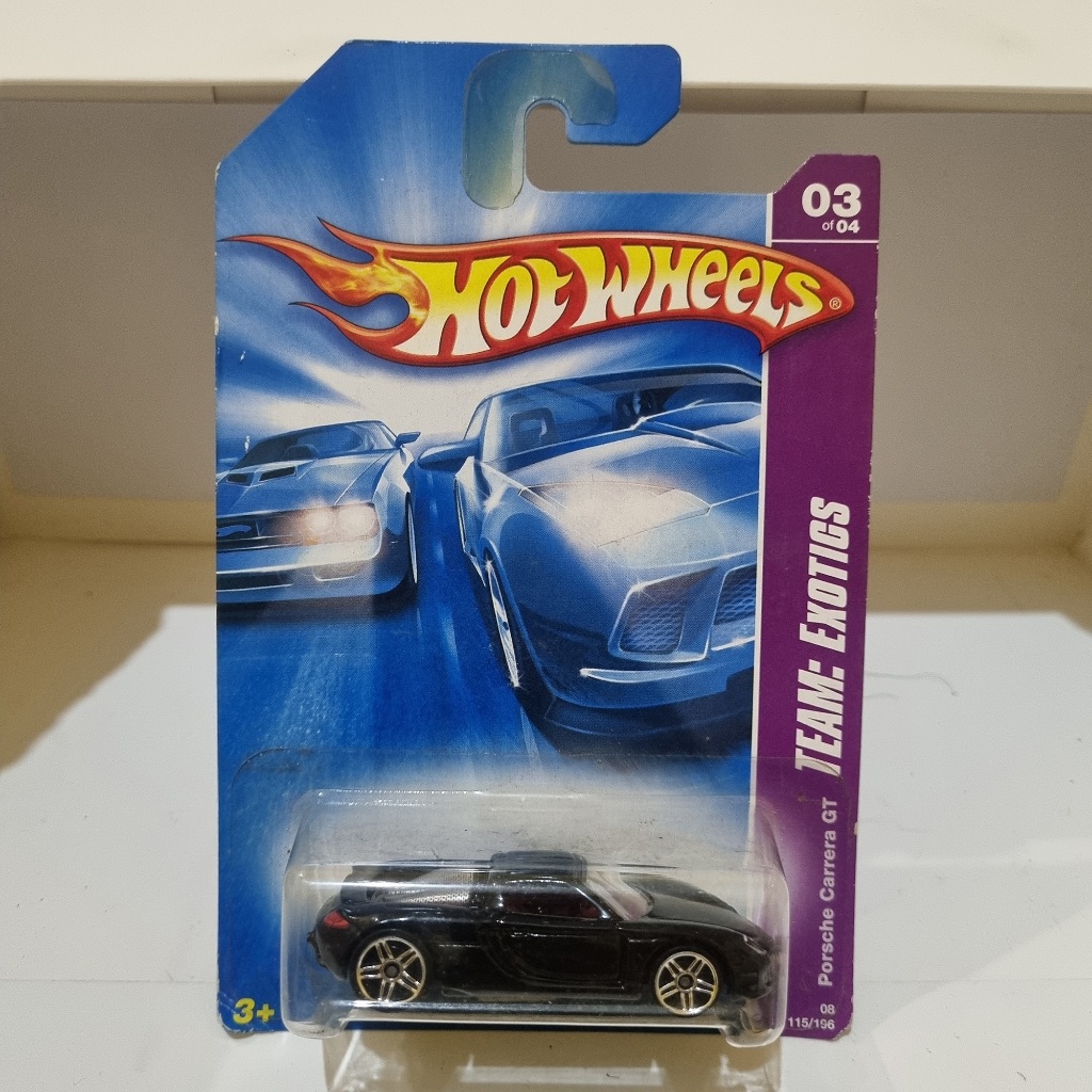 Hot wheels porsche carrera gt 2008 exotics