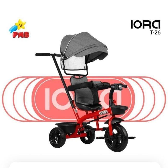 sepeda anak roda tiga iora t26 sepeda roda tiga pmb iora t26