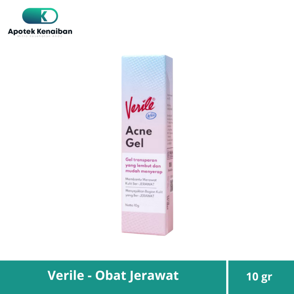 Verile Acne Gel 10 Gr Obat Jerawat