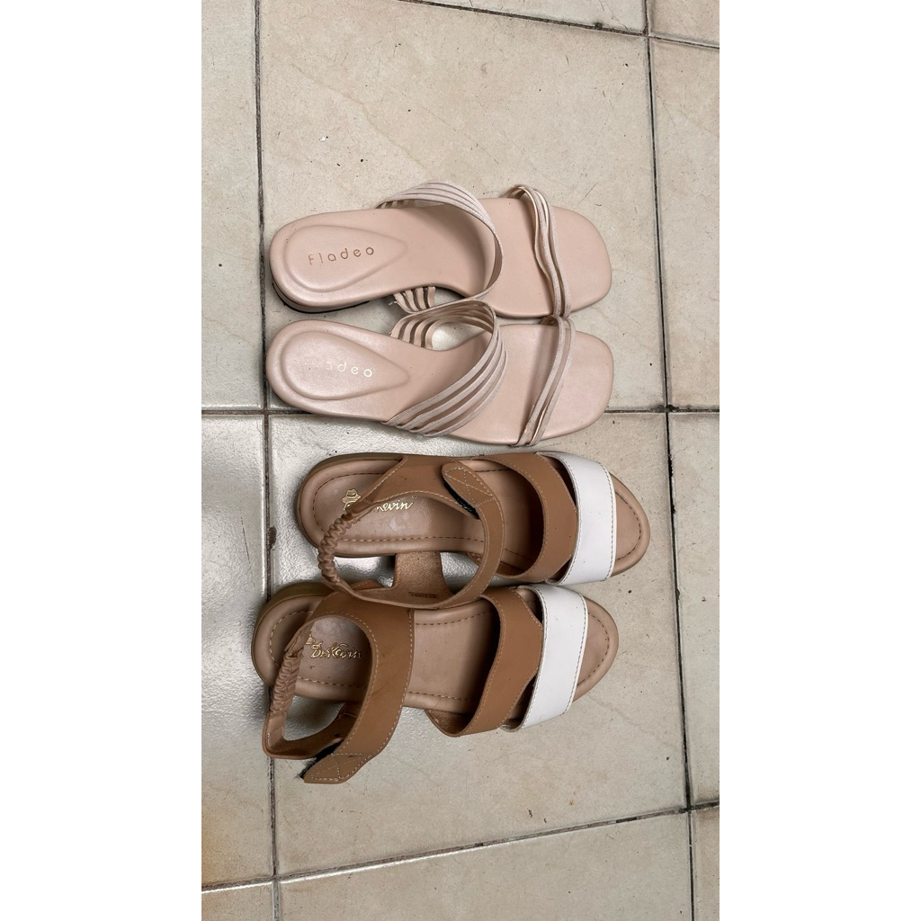 Sandal Fladeo dan Dr Kelvin 40K dapat 2