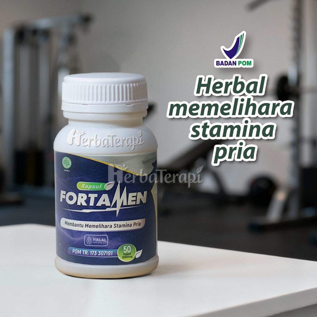 Fortamen obat stamina pria kuat dan tahan lama herbal