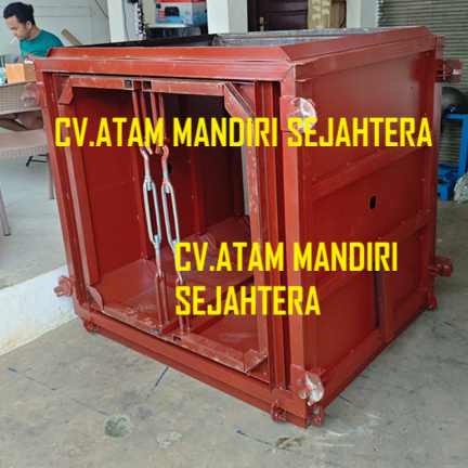 Cetakan Box Culvert Ukuran 100x100x100 cm - Cetakan Saluran Air - Cetakan Culvert Beton