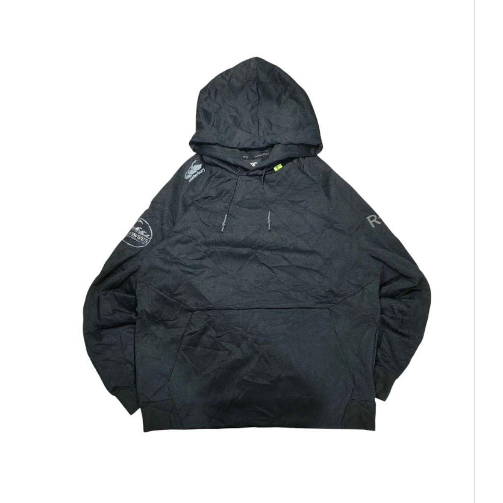 Canterbury Rugby Kamaishi Black Hoodie Rare