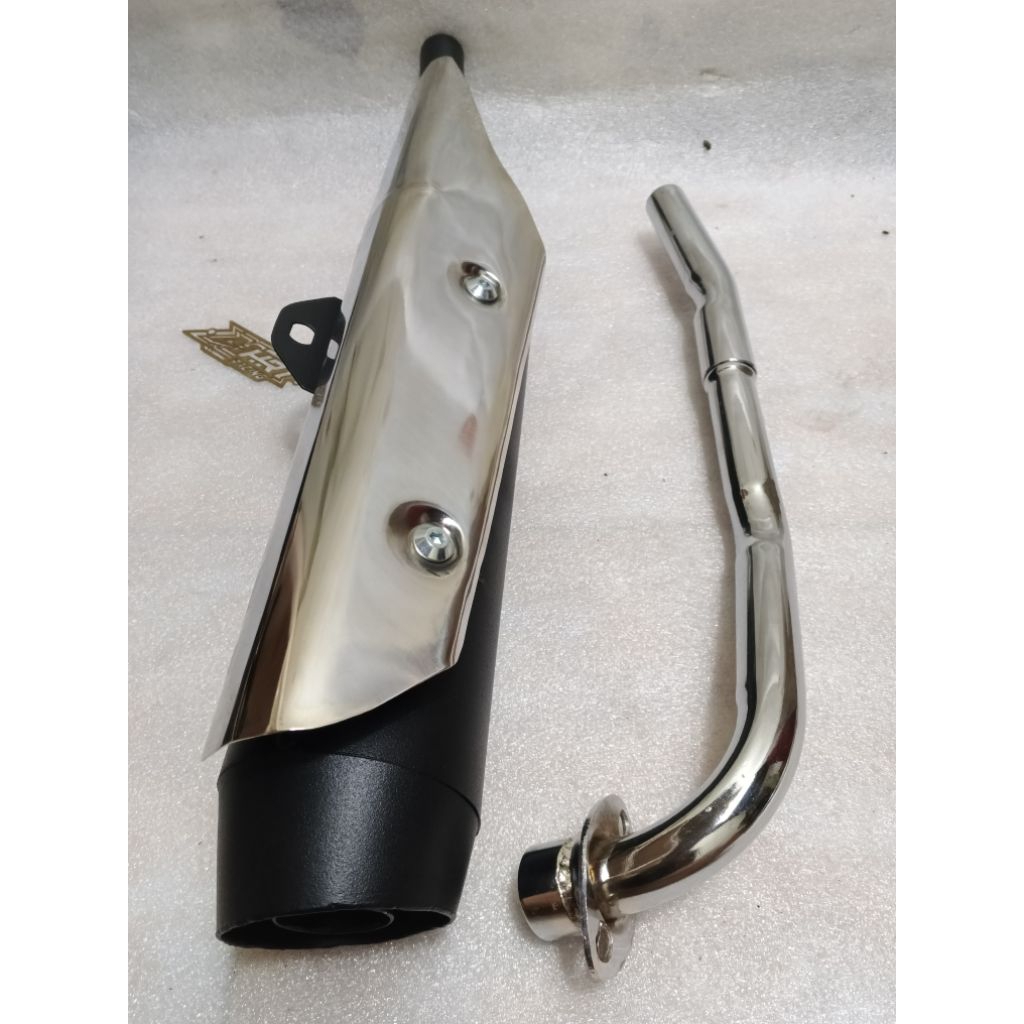 knalpot motor Supra fit lama suara bass ulem