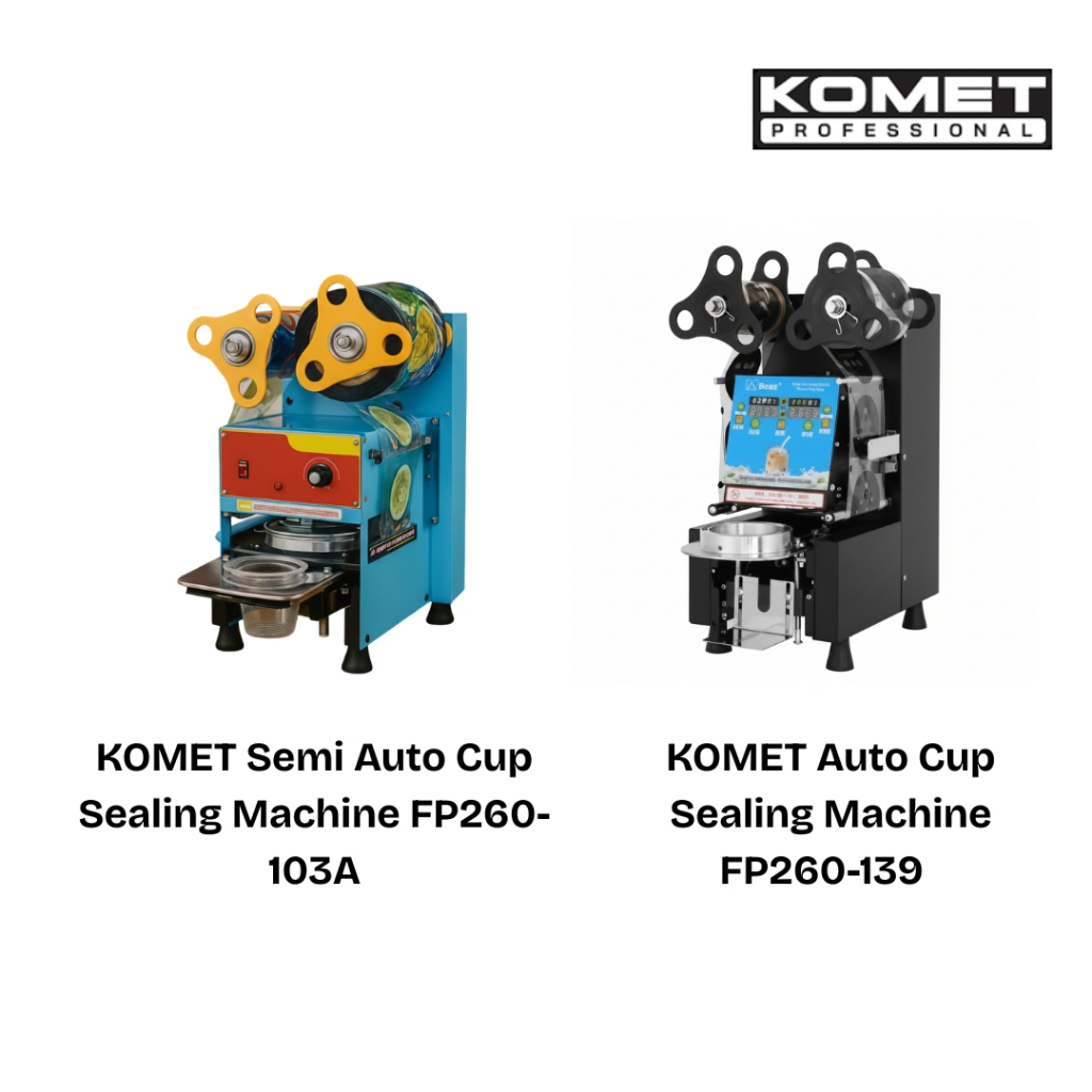 Komet Professional - Automatic Cup Sealer - Penutup Cup Otomatis