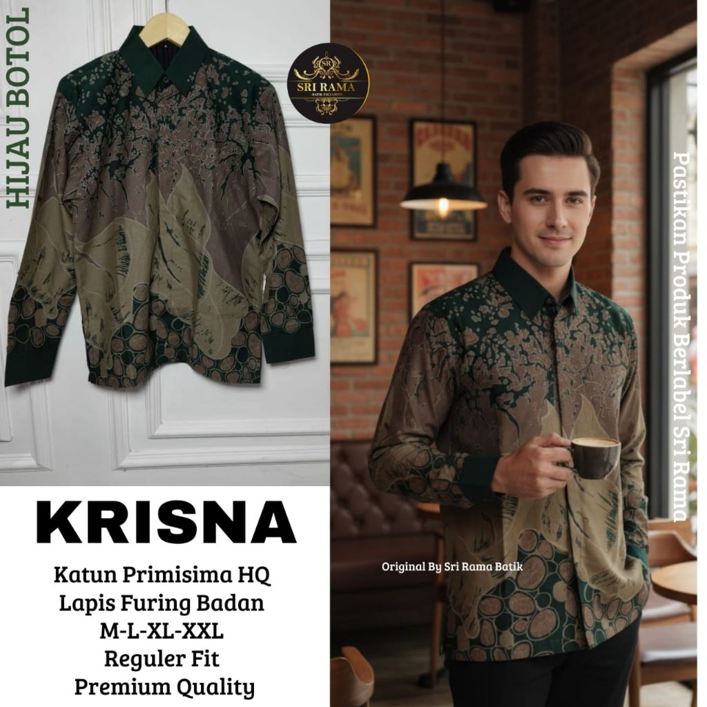 Kemeja Batik Panjang • By SriRama •