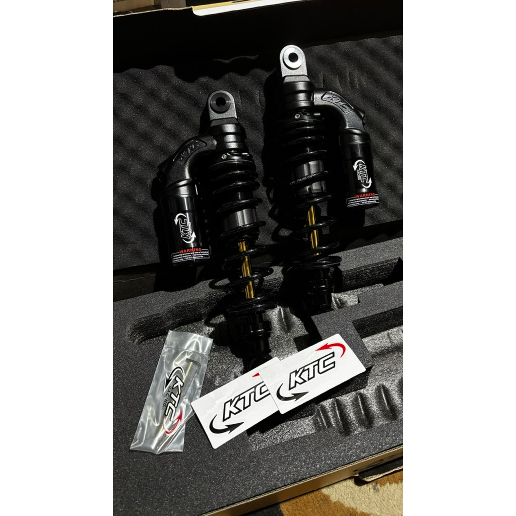 SHOCKBREAKER SHOCK BELAKANG KTC EVO BLACK SERIES 320MM RX KING BEBEK DLL