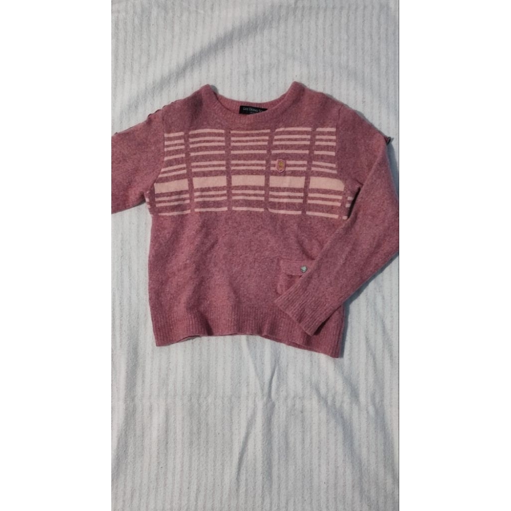 Sweater Crop / Sweater wanita Lee Dong Soo