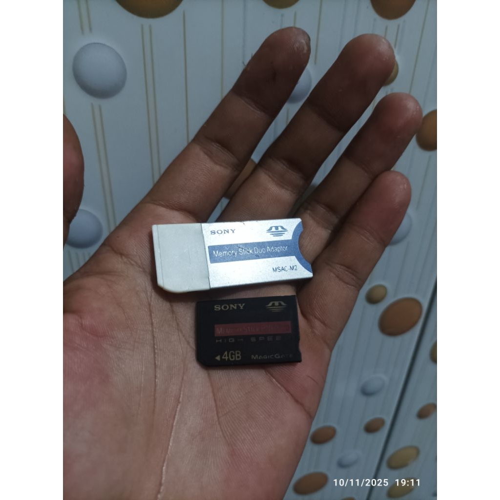 memory psp+memory stick duo adaptor