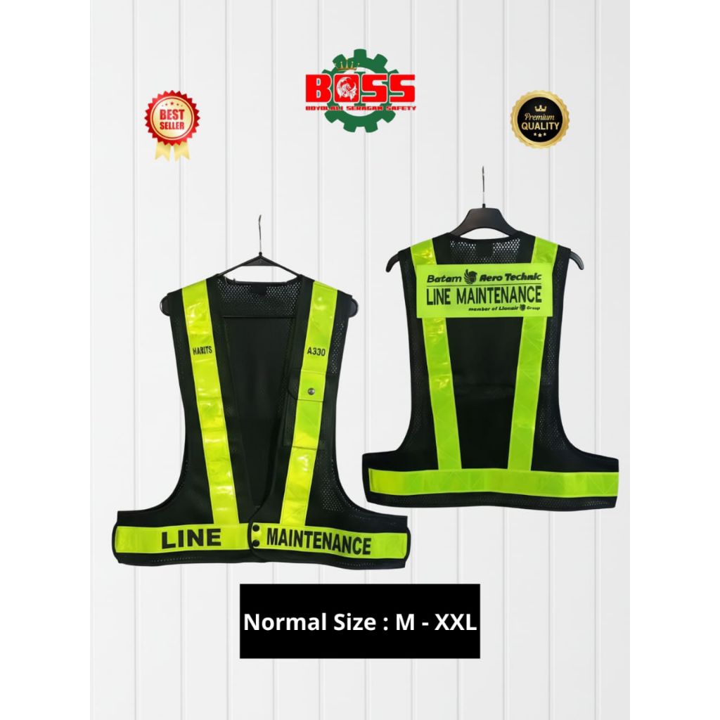 ROMPI SAFETY V JALA TEBAL | ROMPI SAFETY JARING PREMIUM HITAM NEON | RINGAN, ADEM, & MAKSIMAL AMAN |
