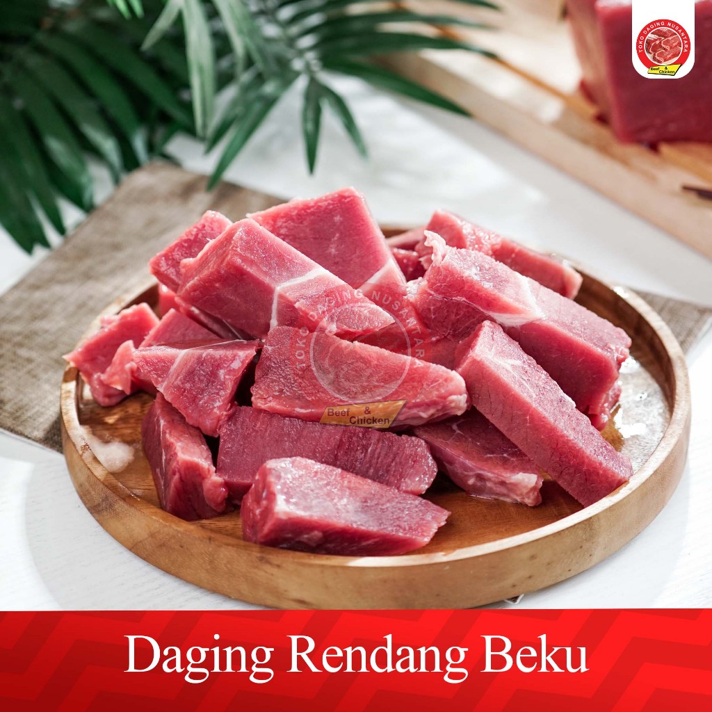 Daging Sapi Rendang Beku 1Kg
