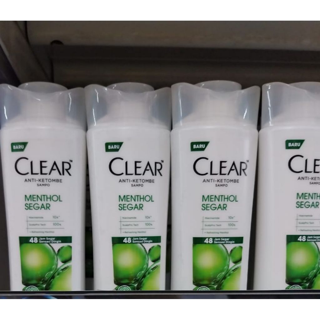 Clear sampo mentol ice mentol  segar 160 mil