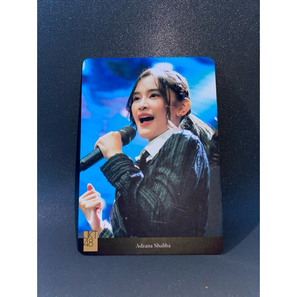 Photocard Official JKT48 - Kick Off Conference - Adzana Shaliha, Ashel JKT48