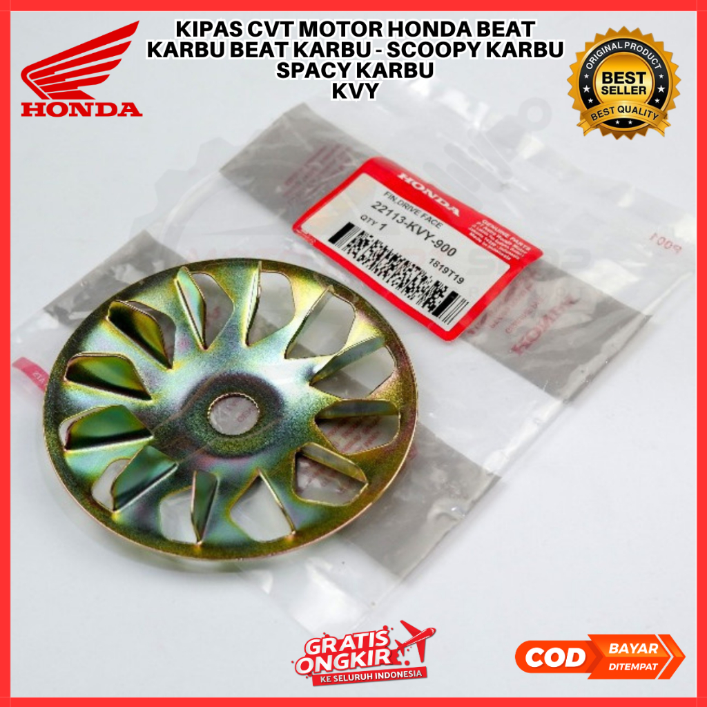 Kipas cvt Motor honda beat karbu KVY