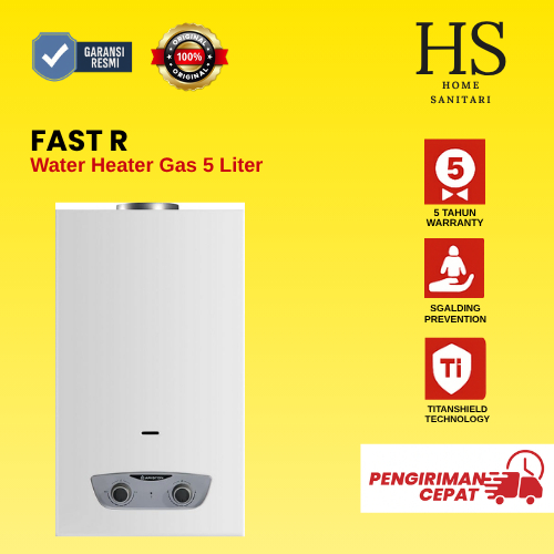 Water Heater Gas Ariston Fast R Instant Pemanas Air Gas Ariston Fast R
