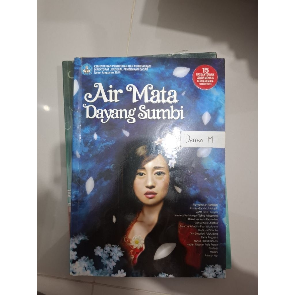 buku air mata dayang sumbi
