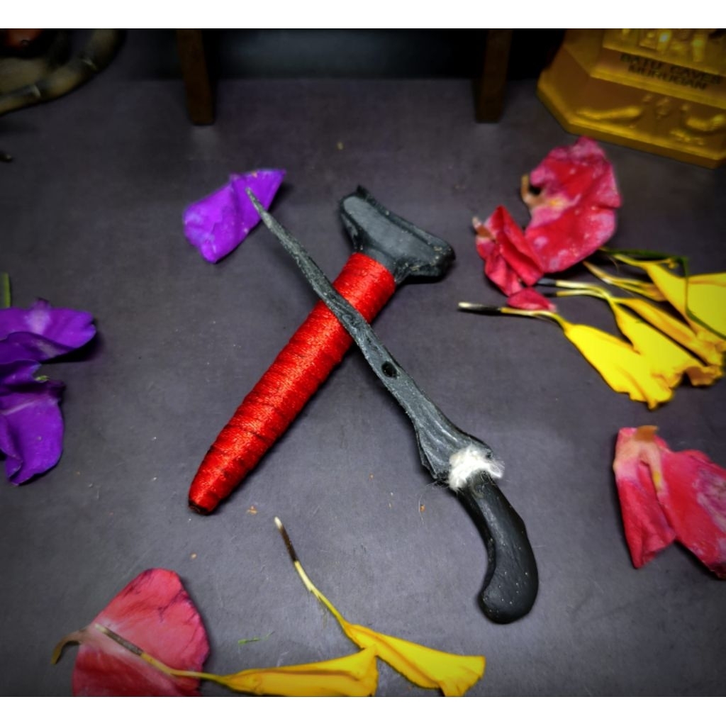 Keris Mini Merah Koleksi Nusantata