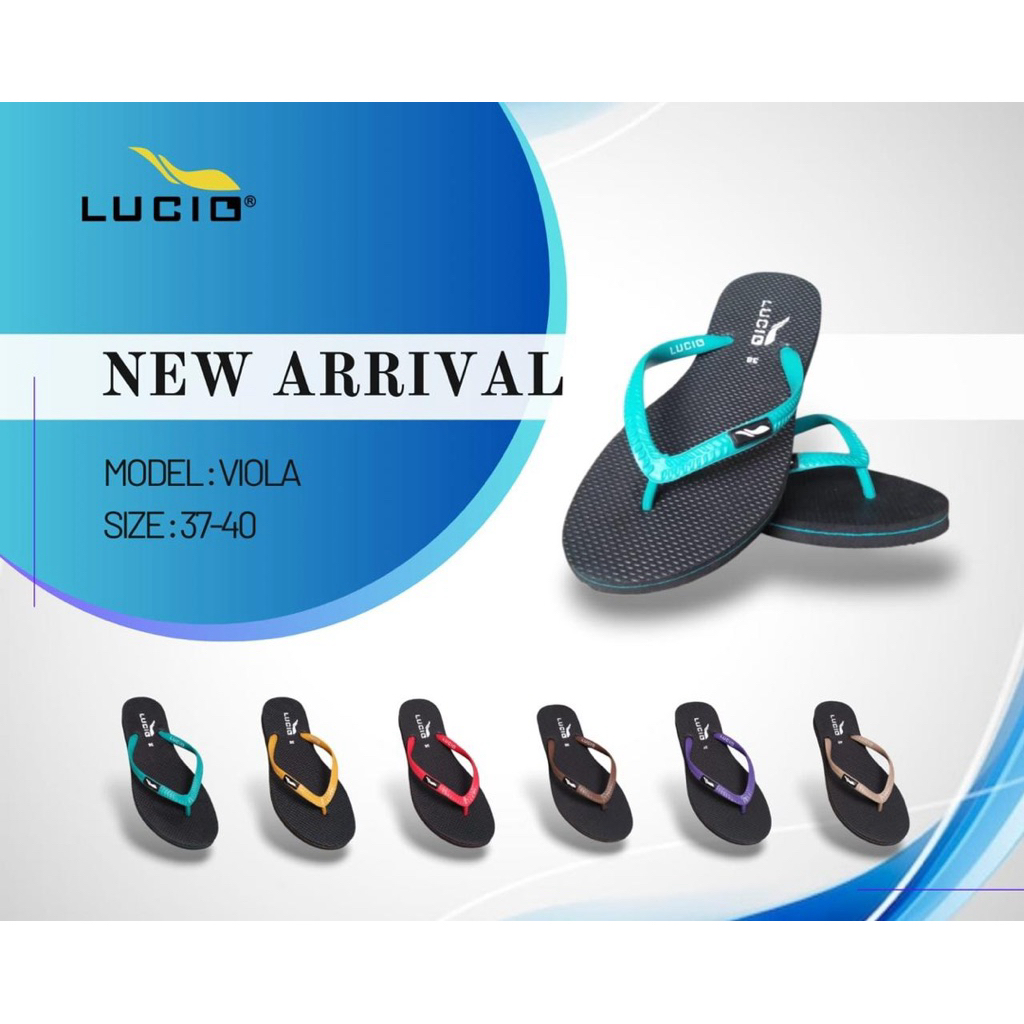 Grosir Sandal Jepit Wanita Casual / Sandal Jepit Wanita Lucio Viola / Sandal Jepit Anti Selip