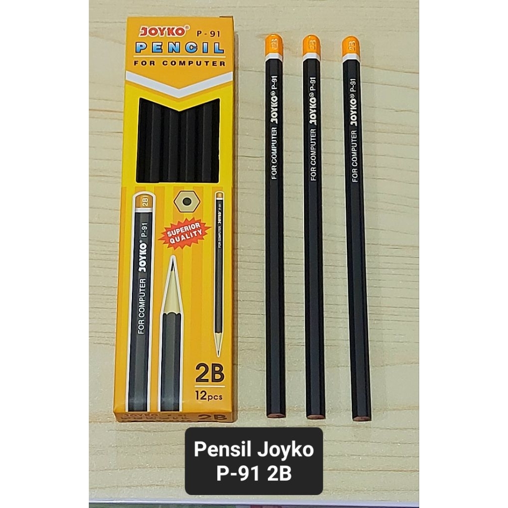 (1 Pak) Pensil Joyko P-91 2B /Joyko Pensil P-91 2B